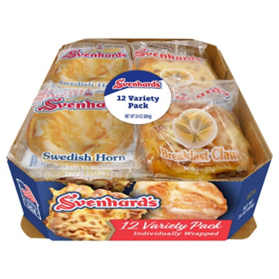Svenhard's Breakfast Claw And Swedish Horn Variety Pack 12 Count - 24 Oz - Image 1