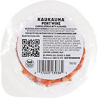 Kaukauna Port Wine Spreadable Cheese with Almonds - 6 Oz - Image 5