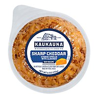 Kaukauna Sharp Cheddar Spreadable Cheese with Almonds - 6 Oz - Image 2