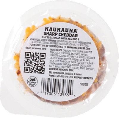 Kaukauna Sharp Cheddar Spreadable Cheese Ball - 6 Oz - Image 4