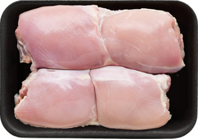 Hand Trimmed Chicken Thighs Boneless - Lb - Image 1