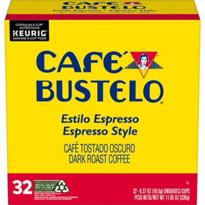 Bustelo Espresso K-cup - 32 Count - Image 1