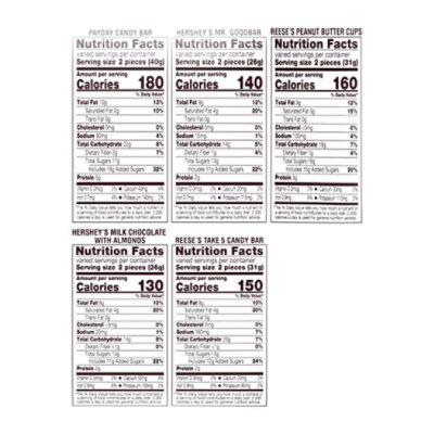 Hershey's Nut About Nuts Chocolate Pack 50-25.8 OZ - Image 4