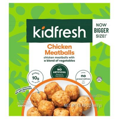 Kidfresh Chicken Meatballs - 16.45 Oz - Image 2