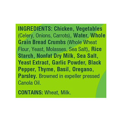 Kidfresh Chicken Meatballs - 16.45 Oz - Image 2