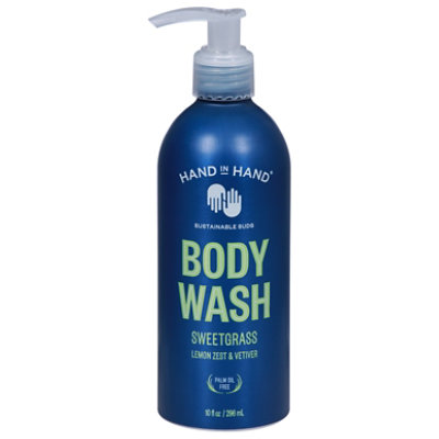 Hand In Hand Sweet Grass Body Wash - 10OZ - Image 3