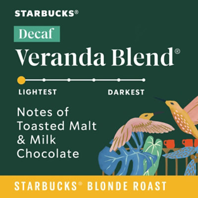 Starbucks Decaf Veranda Blend K Cup Coffee Pods - 4.2 Oz - Image 1