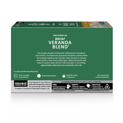 Starbucks Decaf Veranda Blend K Cup Coffee Pods - 4.2 Oz - Image 7