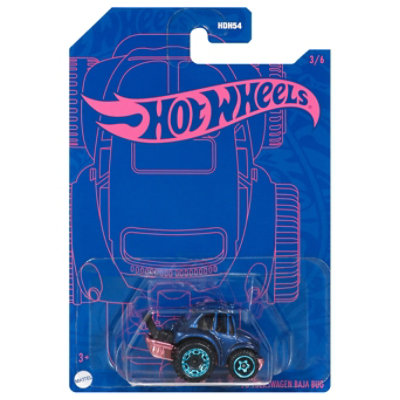 Mattel Hot Wheels Black & Red Vehicles- 2019 Volkswagen Bug - EA - Image 3