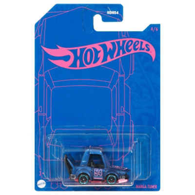 Mattel Hot Wheels Black & Red Vehicles- 2020 Manga Tooner - EA - Image 3