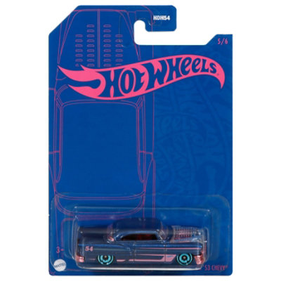 Mattel Hot Wheels Black & Red Vehicles- Custom 53 Chevy - EA - Image 3