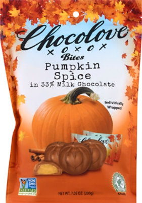 Chocolove Pumpkin Spice Bites - 7.05 Oz - Image 2