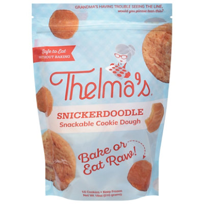 Thelma's Snickerdoodle Ready To Eat Cookie Dough - 18 Oz