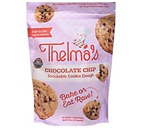 Thelma's Chocolate Chip Ready To Eat Cookie Dough - 18 Oz