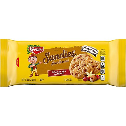 Keebler Sandies Cranberry Almond Shortbread - 9.9 Oz - Image 2
