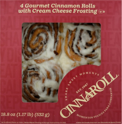 Cinnaroll Cream Cheese Frosting Cinnamon Rolls - 18.8 Oz - Image 2