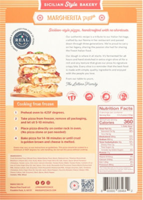 Massa Margherita Sicilian Pizza - 22.6 Oz - Image 5