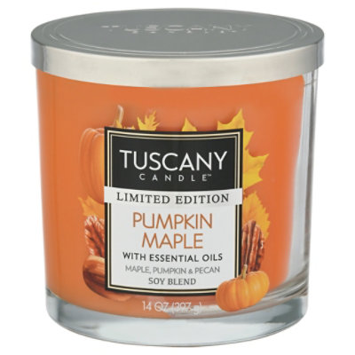 Tuscany Pumpkin Maple Jar Candle - 14 Oz - Image 1