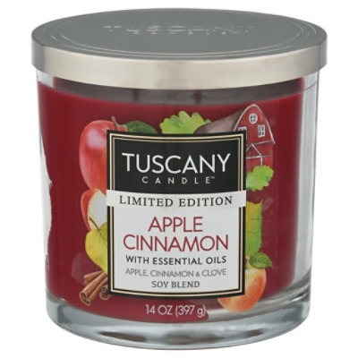 Tuscany Apple Cinnamon Jar Candle 14 Oz JewelOsco