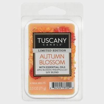 Tuscany Autumn Blossom Candle Melts - 2.5 Oz - albertsons