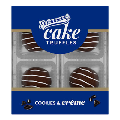 Entenmann's Cookies & Creme Cake Truffles - 9.1 Oz - Image 2