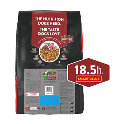 Purina Chow Beef Pet Dry Dog Food - 18.5 Lb - Image 2