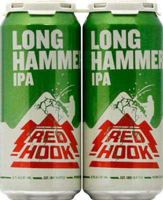 Redhook Long Hammer Ipa In Cans - 4-16 Fl. Oz. - Image 2