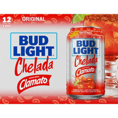 Bud Light & Clamato Beer Chelada In Cans - 12-12 Fl. Oz. - Image 3