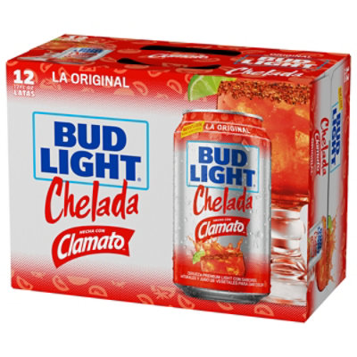 Bud Light & Clamato Beer Chelada In Cans - 12-12 Fl. Oz. - Image 4