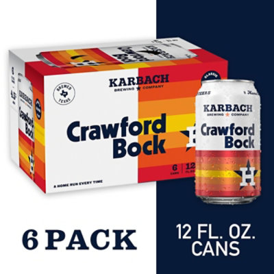 Karbach Crawford Bock In Cans - 6-12 Fl. Oz. - Image 1