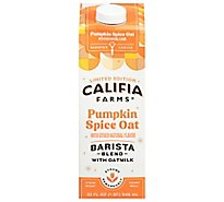 Califia Farms Pumpkin Spice Barista Blend Oat Creamer - 32 Fl. Oz.