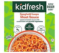 Kidfresh Spaghetti Loops Meat Sauce - 7.25 Oz