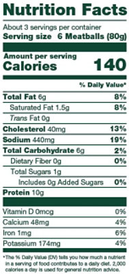 Kidfresh Chicken Meatballs - 8 Oz - Image 2