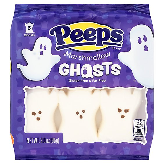 Peeps Ghosts Marshmallow - 3 Oz