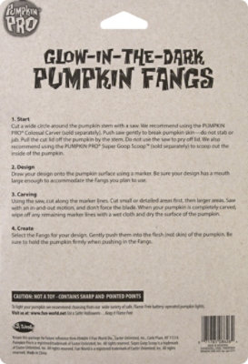 Fun World Holiday Time Pumpkin Fang Light Up – Each - Image 4