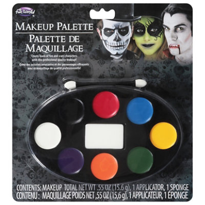 Halloween Makeup Pallet by Fun World