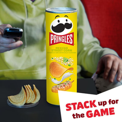 Pringles Potato Crisps Chips Elote Mexican Street Corn Lunch Snacks - 5.5 Oz - Image 4
