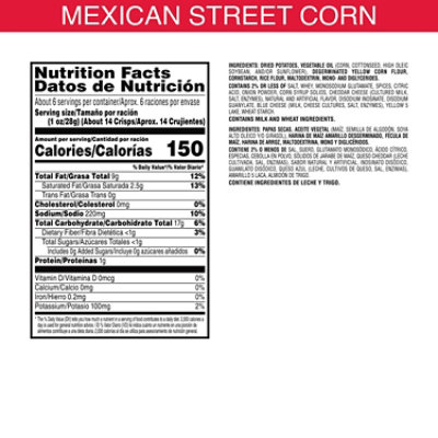 Pringles Potato Crisps Chips Elote Mexican Street Corn Lunch Snacks - 5.5 Oz - Image 2