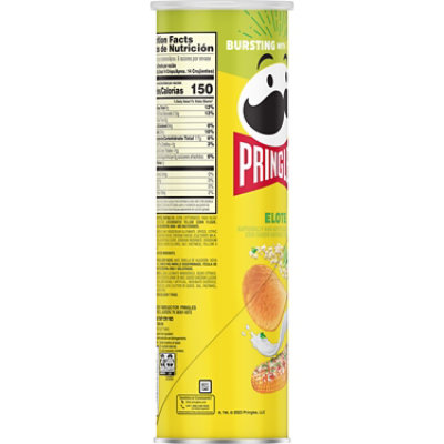 Pringles Potato Crisps Chips Elote Mexican Street Corn Lunch Snacks - 5.5 Oz - Image 5
