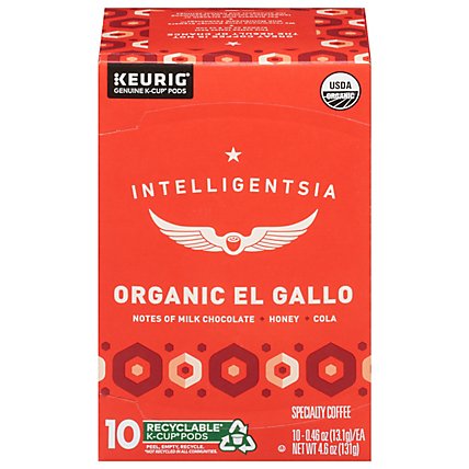 Intelligentsia El Gallo Organic K Cup Coffee - 6-10 Count - Image 3