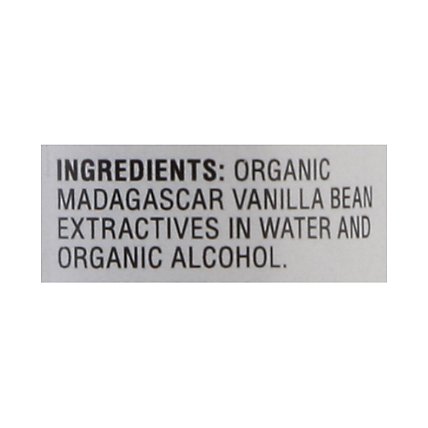 O Organics Madagascar Pure Vanilla Extract - 2 Fl. Oz. - Image 4