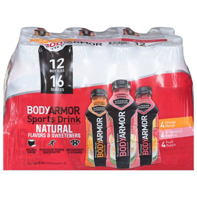 BODYARMOR Sport Drink Orange Mango, 16 Oz. 12 Pack