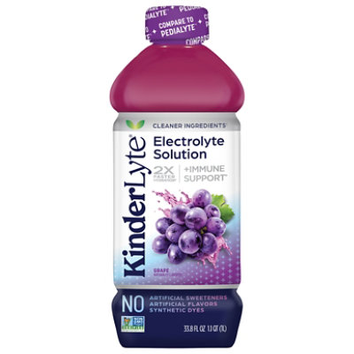 Kinderlyte Grape - 33.8 Oz
