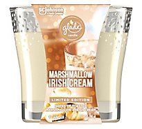 Glade Marshmallow Irish Cream Small Candle - 3.4 Oz