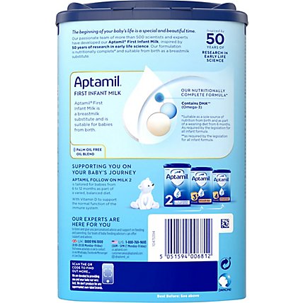 Aptamil Stage 1 Powder Infant Formula - 28.2 Oz - Image 6