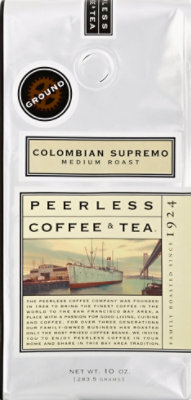 Peerless Coffee & Tea Columbia Reserve Light Roast - 10 Oz - Image 2