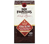 Don Francisco's Coffee Family Reserve Kona Blend Whole Bean Bag - 12 Oz