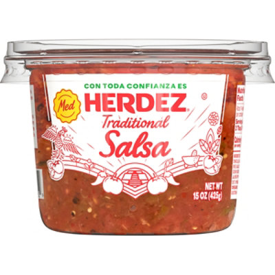 HERDEZ Traditional Salsa Mexicana Medium Cup - 15 Oz