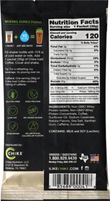 Chike Vanilla High Protein Iced Coffee Packet - Each - Image 6