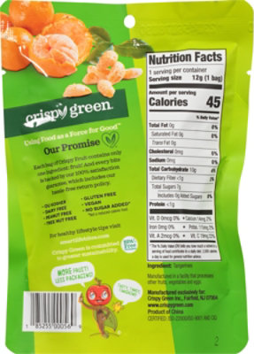 Crispy Green Crispy Fruit All Tangerine Single - 0.42 Oz - Image 6